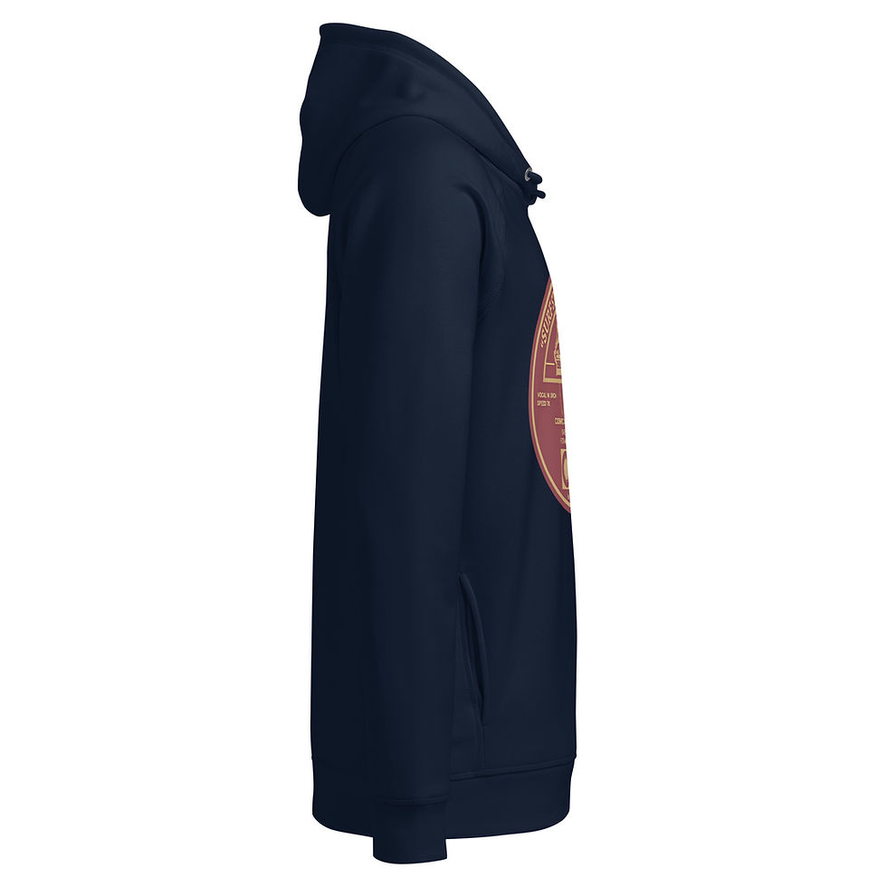 Thumbnail: Surf Strider Record Unisex organic side pocket hoodie