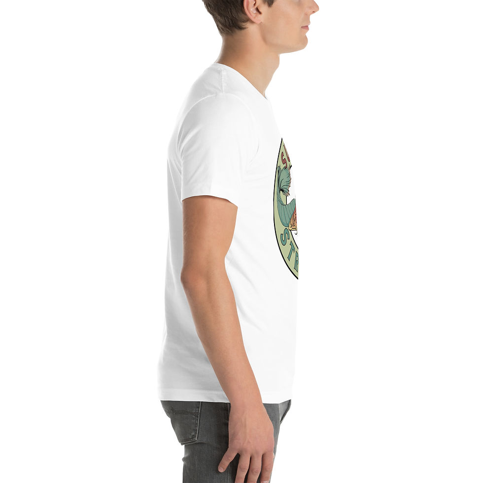 Thumbnail: Surf Strider Mermaid Unisex t-shirt