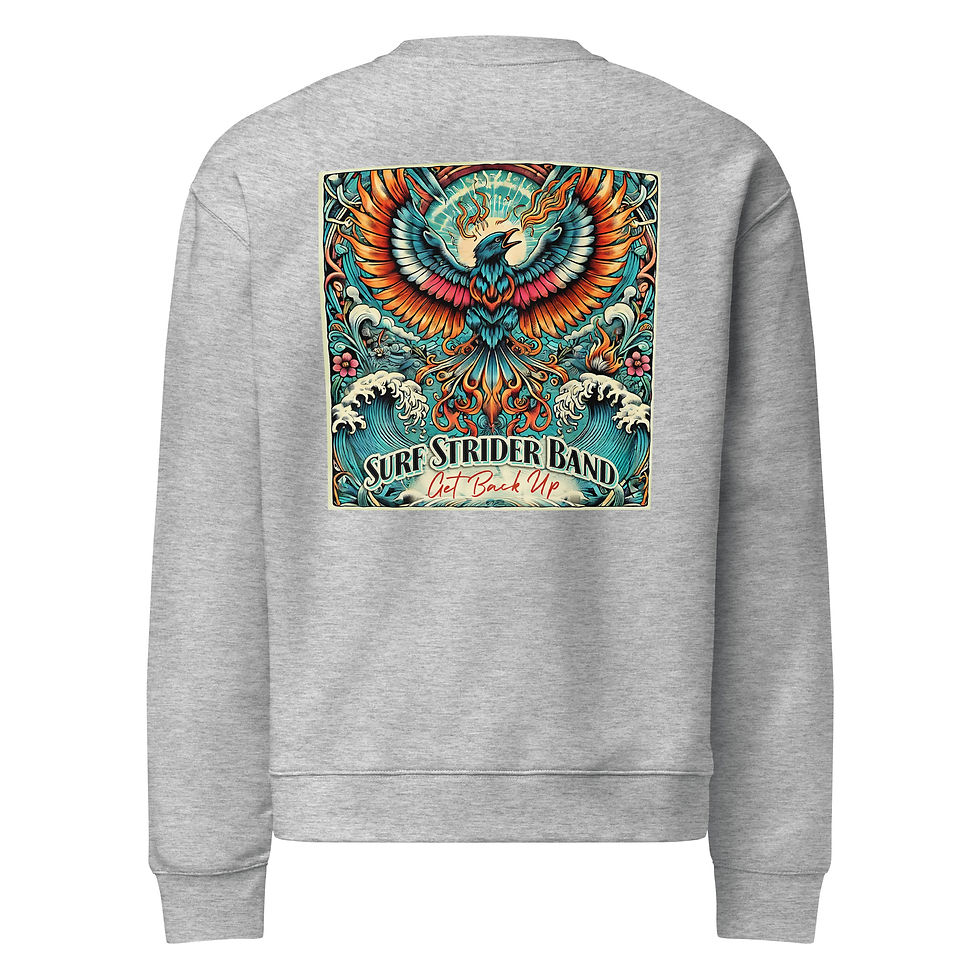 Thumbnail: SSB Get Back Up Unisex relax crew neck sweatshirt