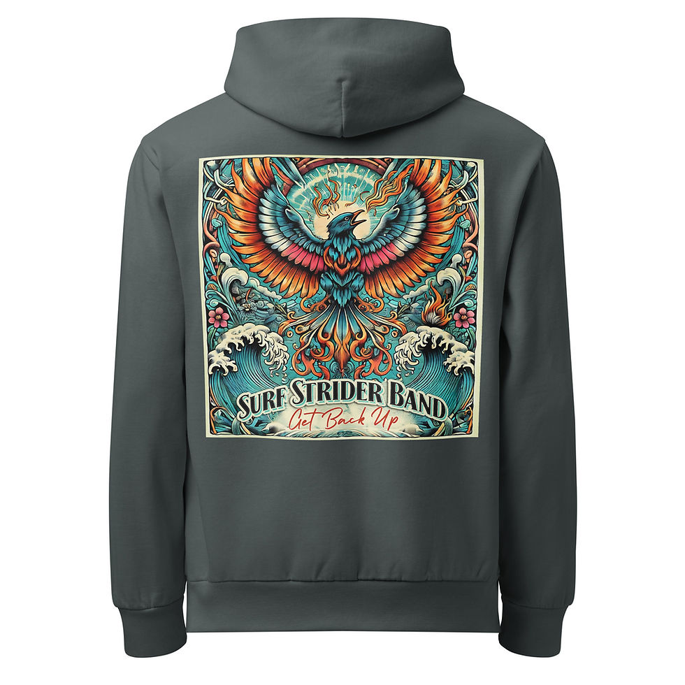 Thumbnail: SSB Get Back Up Urban garment-dyed hoodie