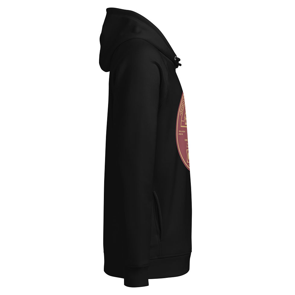 Thumbnail: Surf Strider Record Unisex organic side pocket hoodie