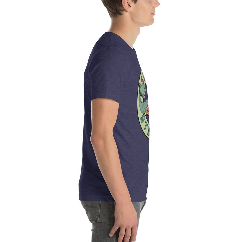 Thumbnail: Surf Strider Mermaid Unisex t-shirt