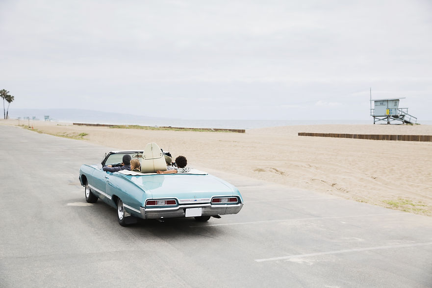 Beach Drive Scene