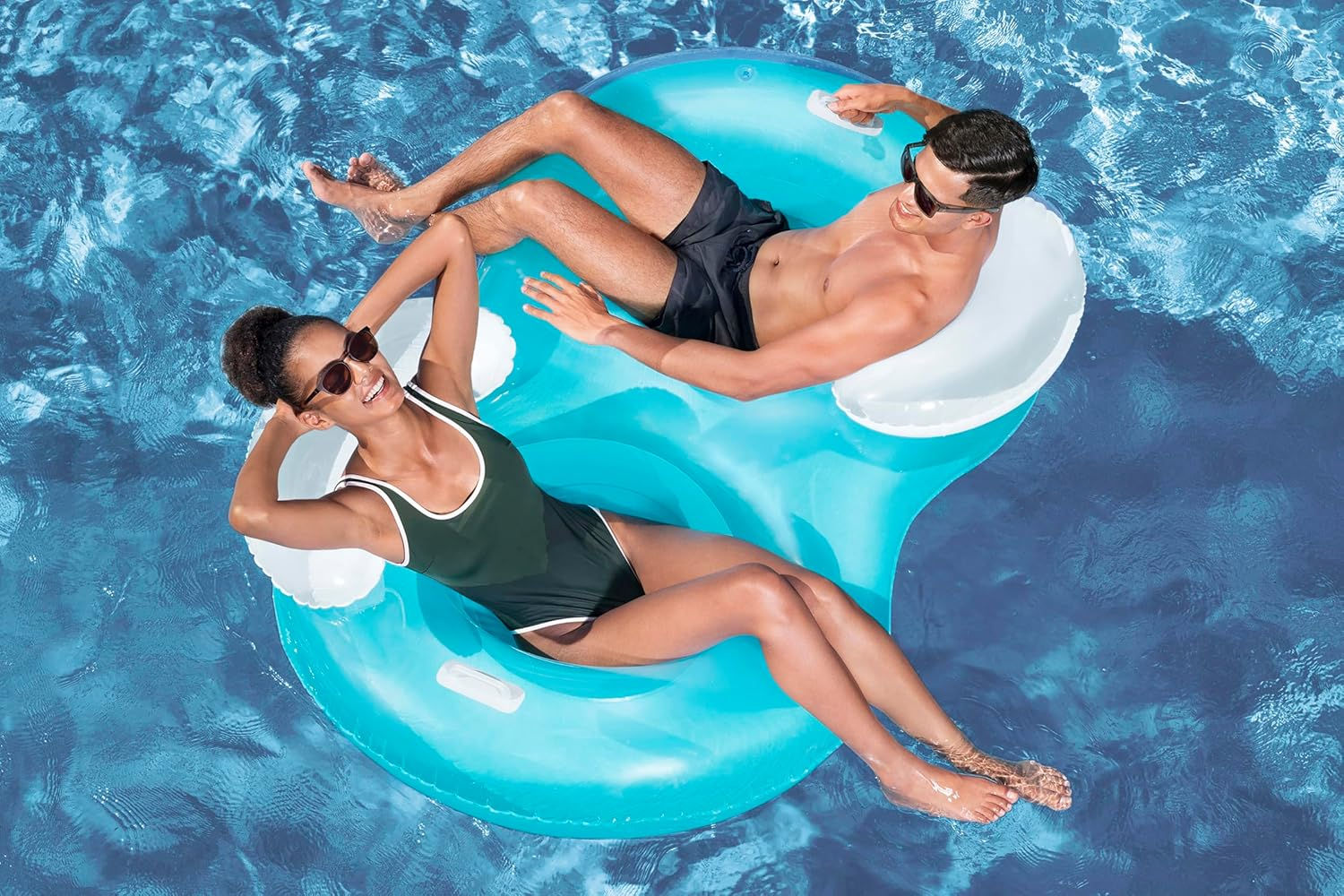 FAUTEUIL PISCINE BI PLACE 188CM