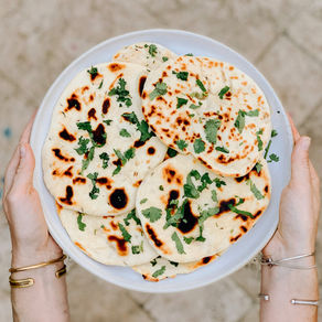 Easy Breezy Yeast Free Naan