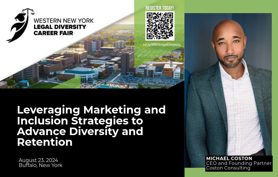 Michael Coston Speaks at Western New York Legal Diversity Career Fair