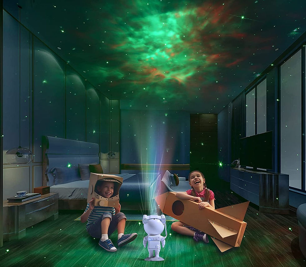 Thumbnail: Astronauta Projetor de Galáxias