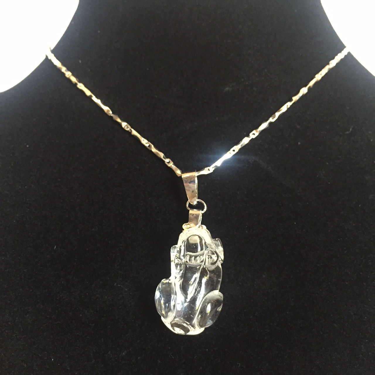 MẶT TỲ HƯU - Thạch anh trắng