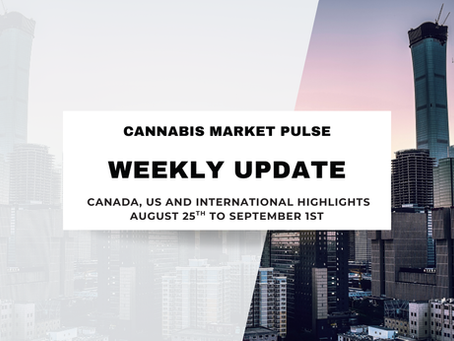 Cannabis Market Pulse (Aug 25 to Sept 1 2025)