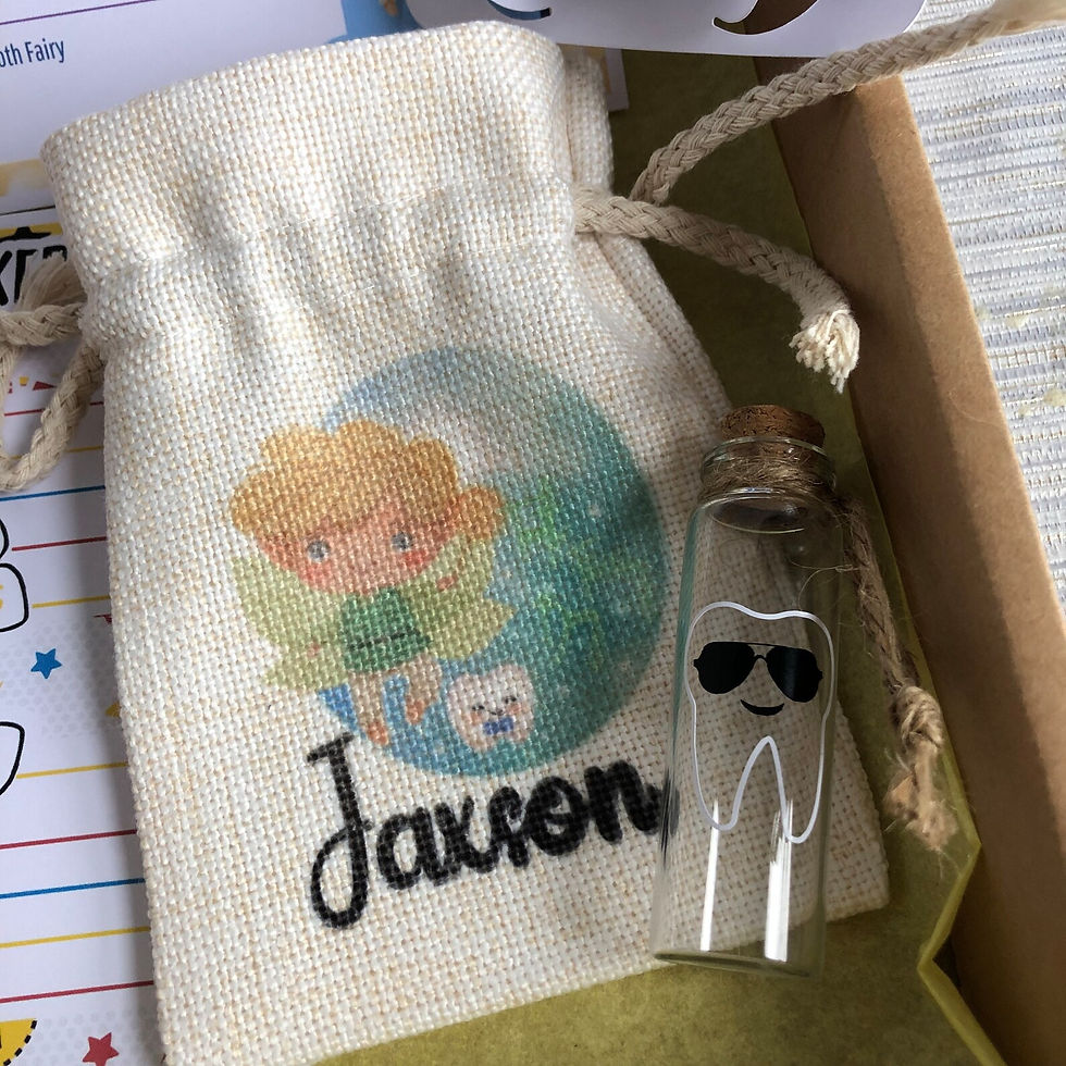 Thumbnail: Personalised Tooth Fairy Gift Set/Keepsake