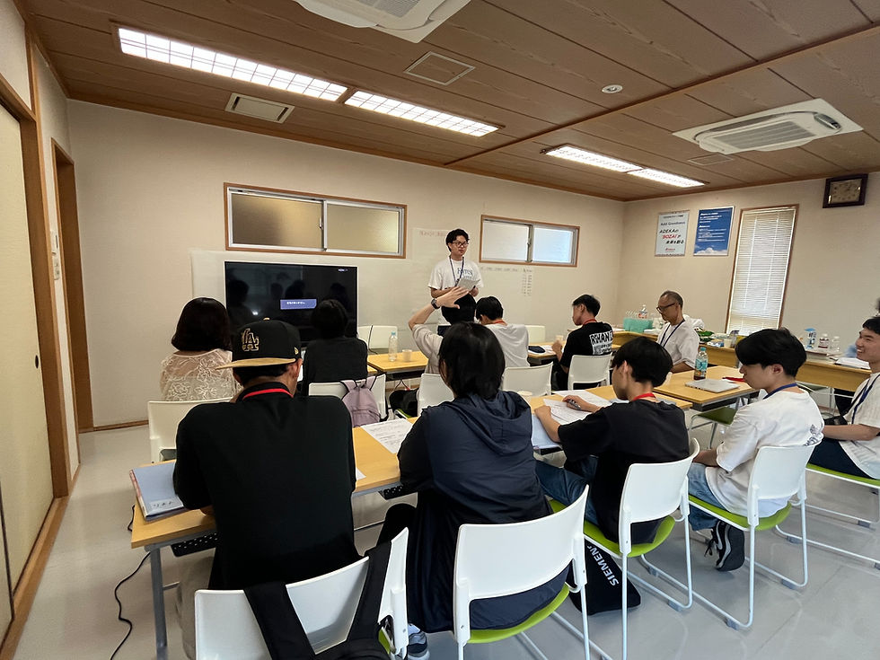 夏期講習を開催&ボランティア自己紹介!