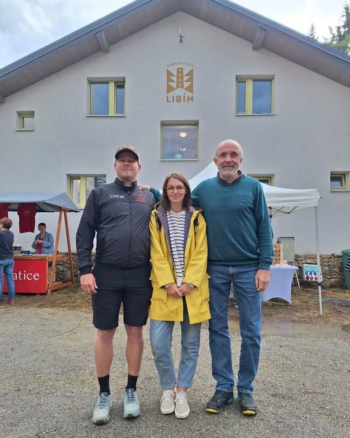 Slavnostní otevření chaty na Libíně