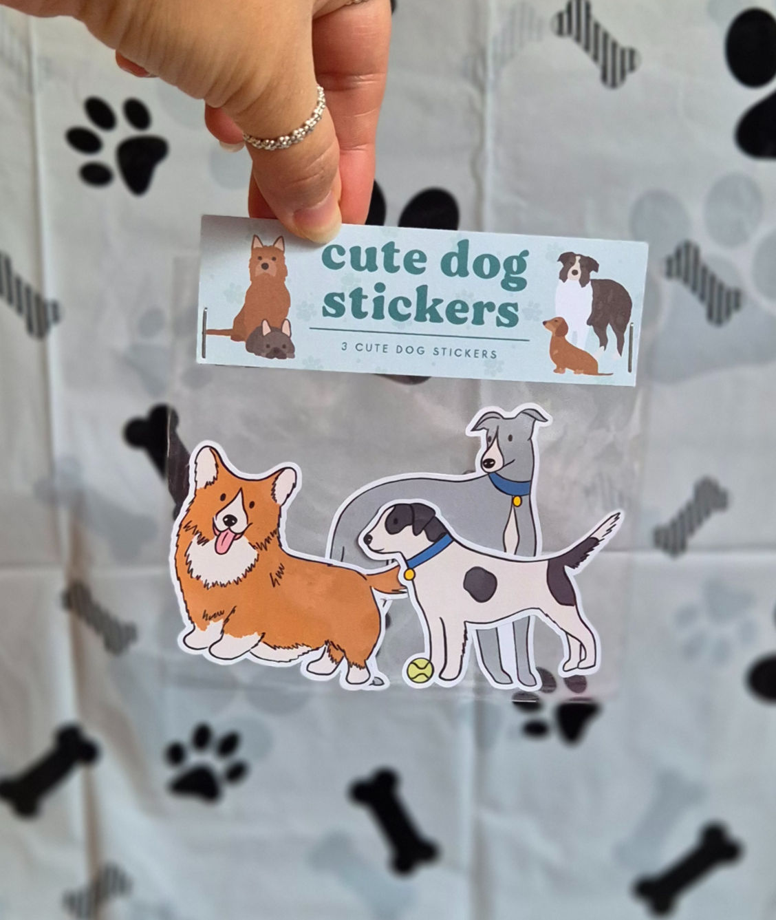 Corgi, Whippet & Terrier - Sticker Pack