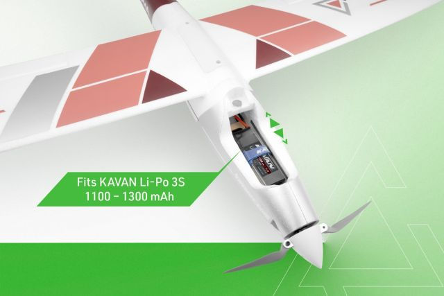 Thumbnail: KAVAN Alpha V2 1500mm ARF