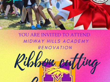 Ribbon Cutting Ceremonies for Midway Hills Academy and Midway Hills Primary 