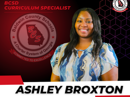 Ashley Broxton Appointed as New Curriculum Specialist 