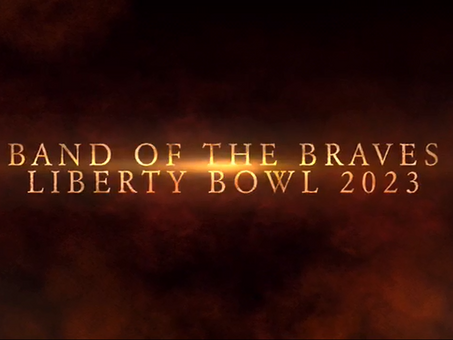 BHS Band of the Braves to Perform on National Television in This Year's Liberty Bowl  
