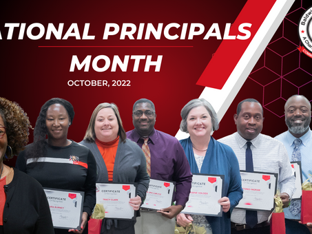 BCSD Principals Recognized for National Principals Month 