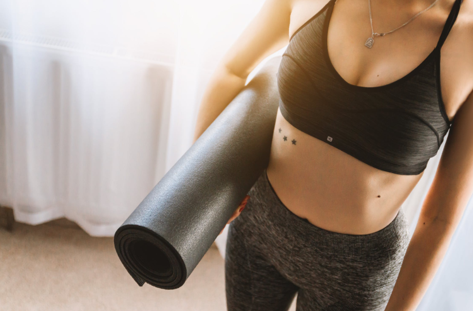 A clean yoga mat = a happy yogi