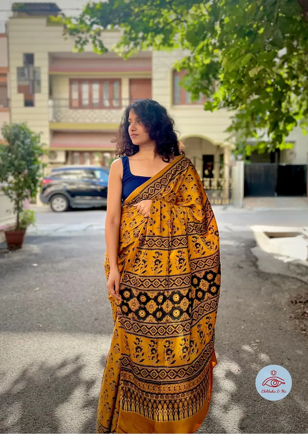 Thumbnail: Front View of Rehnuma - Pallu