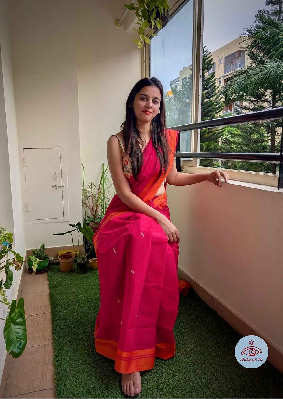 Rani Pink Sagara 60 - Udupi Magga Saree