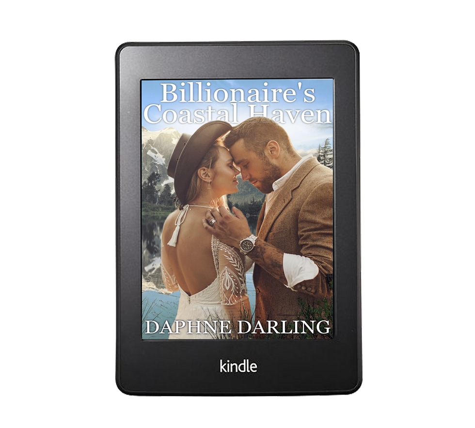 Ebook cover for Billionaire's Coastal Haven by Daphne Darling.
