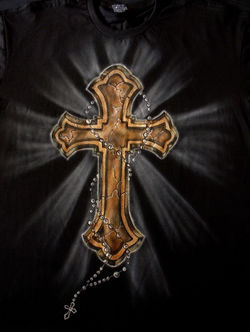 Aerografia em camisa