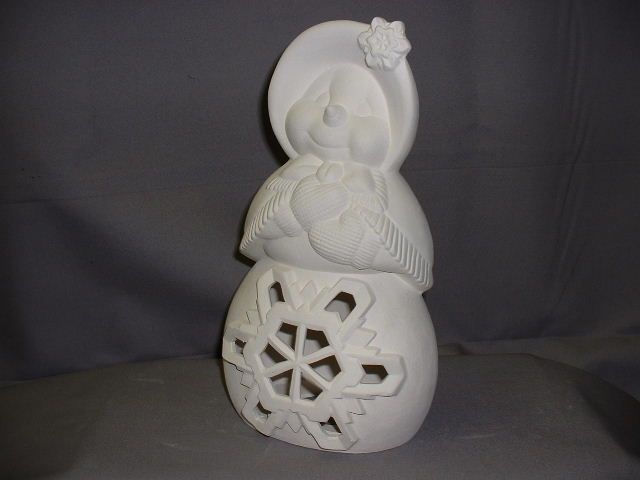 Snowlady with Snowflake