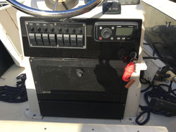 New switch panel and stereo