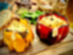Arranged Food and Objects