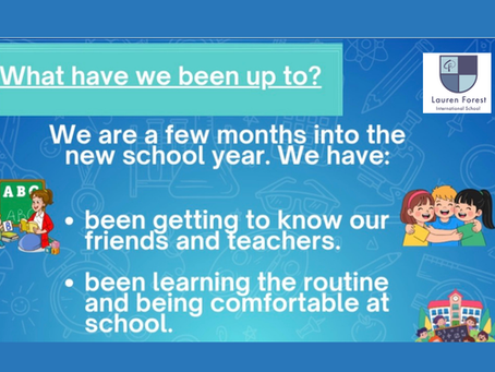 Recent activities! The first few months of the year.