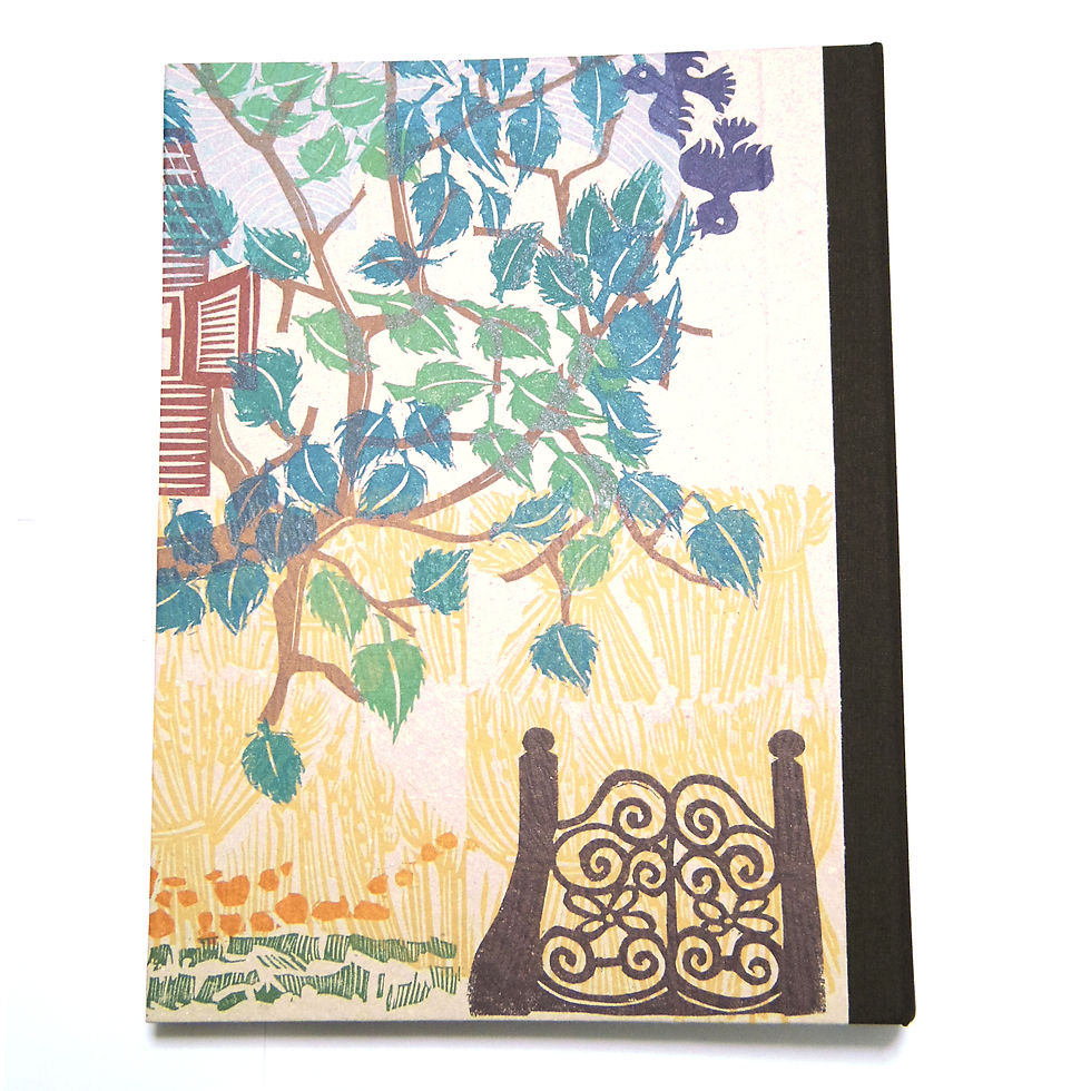 サムネイル： 木版画アルバムL 【La casa sull'albero】XILOCART
