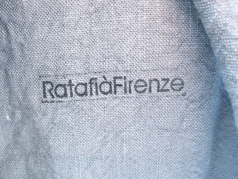 サムネイル： 手染めエプロン【ブルー】Ratafià Firenze