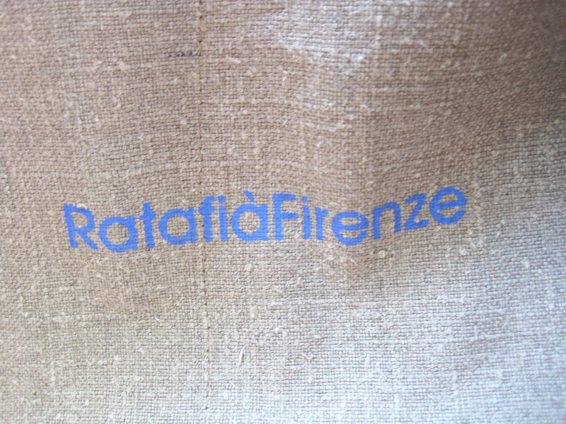 サムネイル： イタリア海軍帆布 麻エプロン Ratafià Firenze