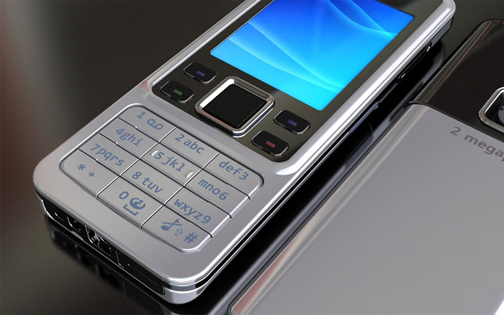 3D modelleme ile telefon modelleme