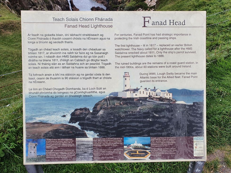 Fanad Lighthouse (pic. Hiking Donegal)