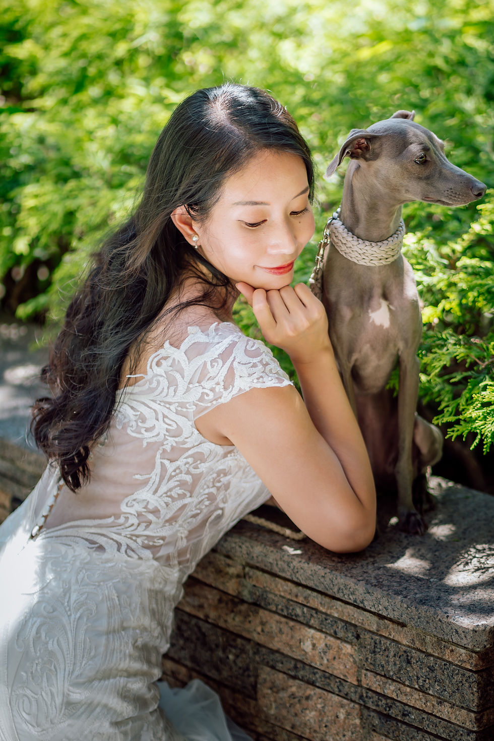 Dress Line	：マーメイドライン
Color：ホワイト
Size：	7〜9号
Cup Size：A-ECup