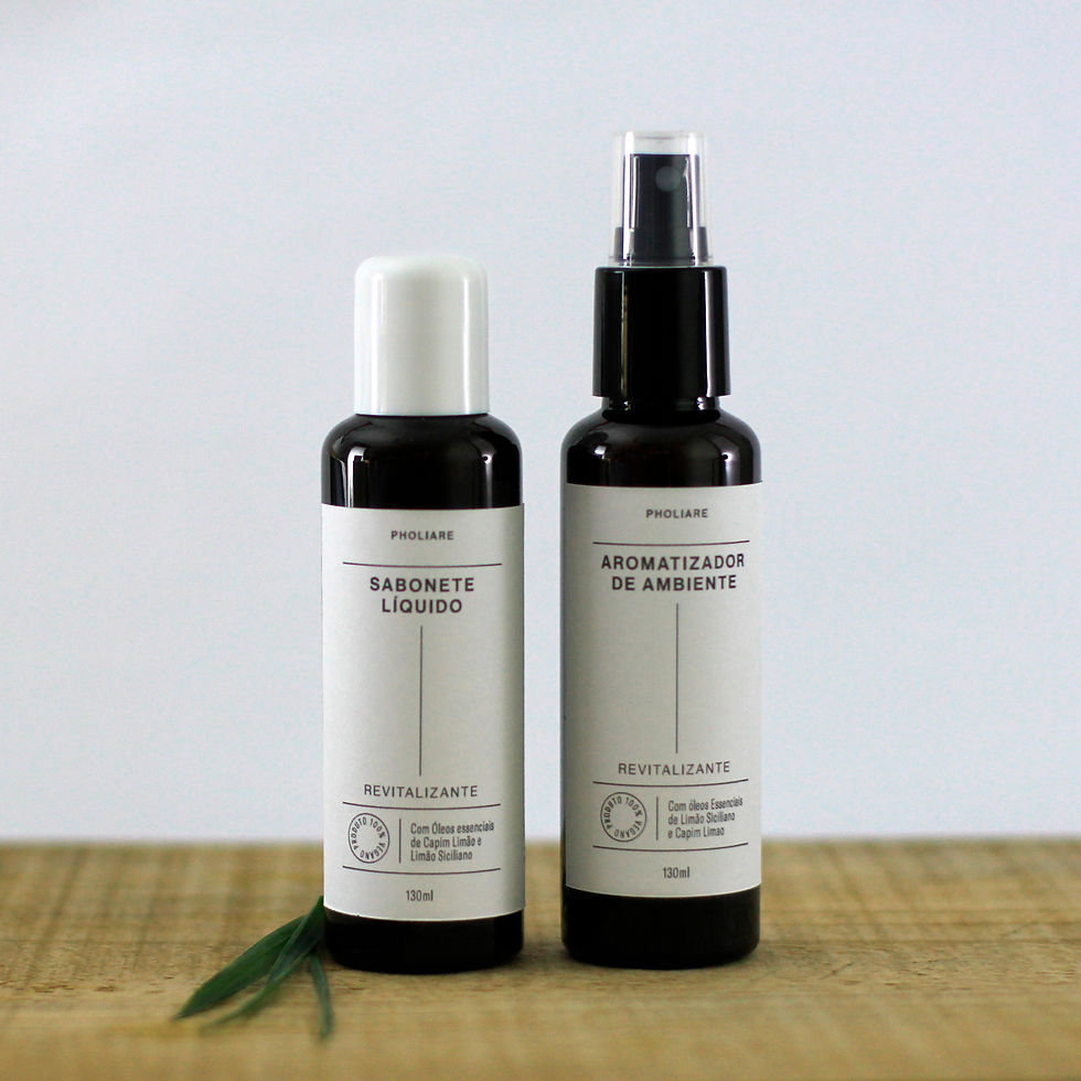 Kit - Sabonete Líquido Revitalizante+ Aromatizador de Ambiente Revitalizante