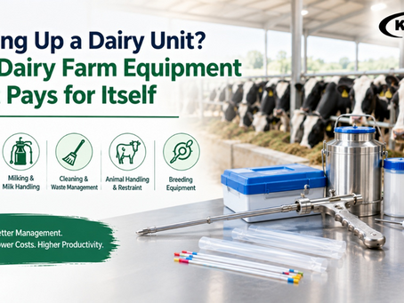 Setting Up a Dairy Unit? The Dairy Farm Equipment That Pays for Itself
