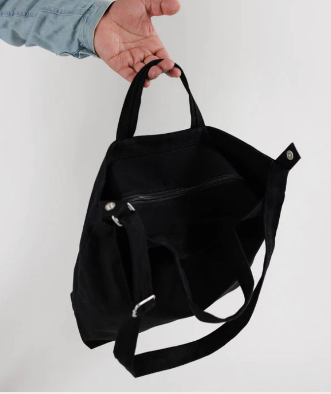 Thumbnail: Baggu // Horizontal Zip Duck Bag in Black 