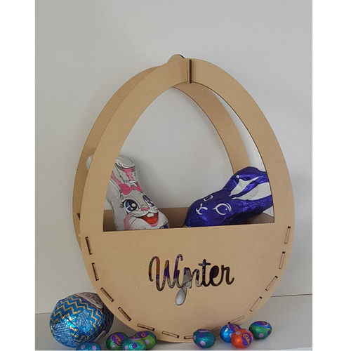 Personalised Easter Baskets woodenletters