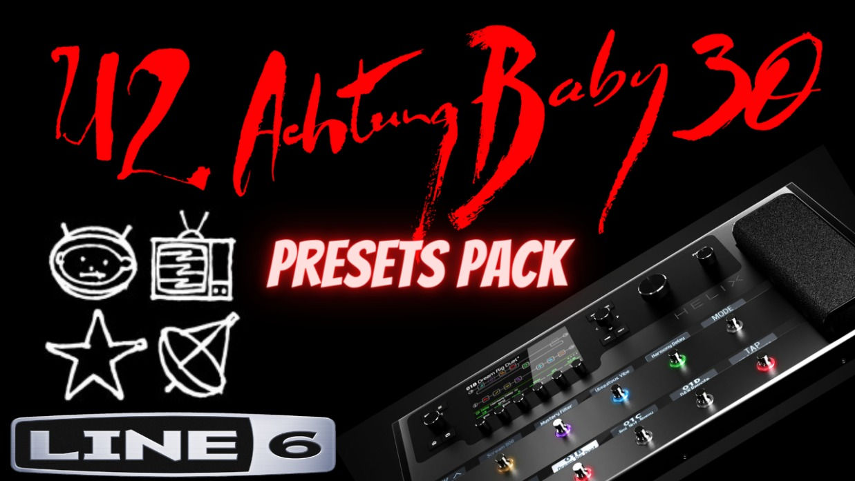 U2 - Achtung Baby Helix - Pack