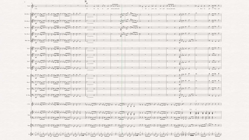 Thumbnail: The Little Drummer Boy - Jazz Ensemble Vocal Feature