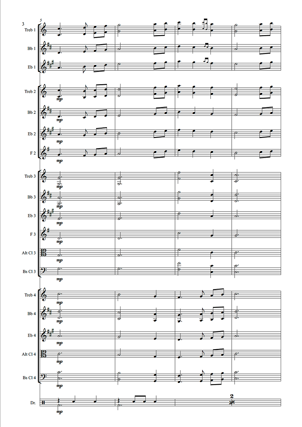 Thumbnail: The First Noel (Nowell) - Flexible Instrumentation