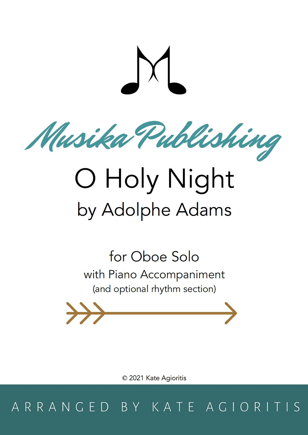 O Holy Night - Oboe and Piano (with optional Rhythm Section)