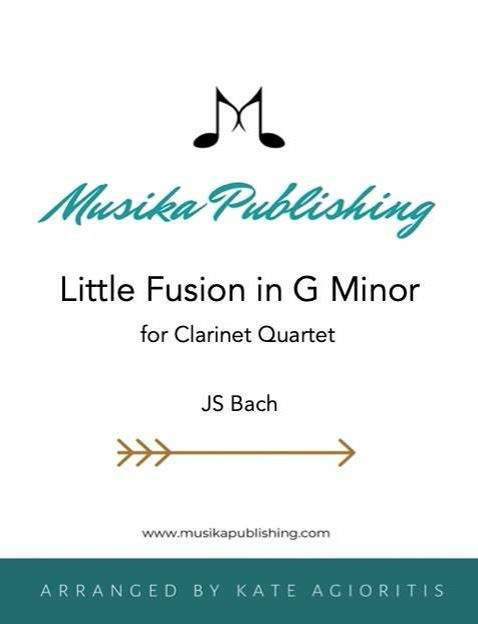Thumbnail: Little Fusion in G Minor - Clarinet Quartet