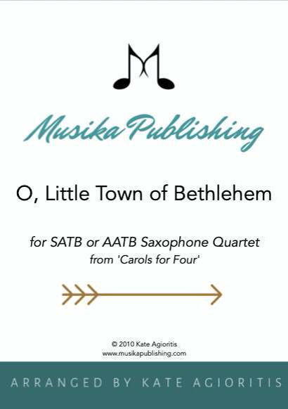 Thumbnail: O, Little Town Of Bethlehem - Saxophone Quartet