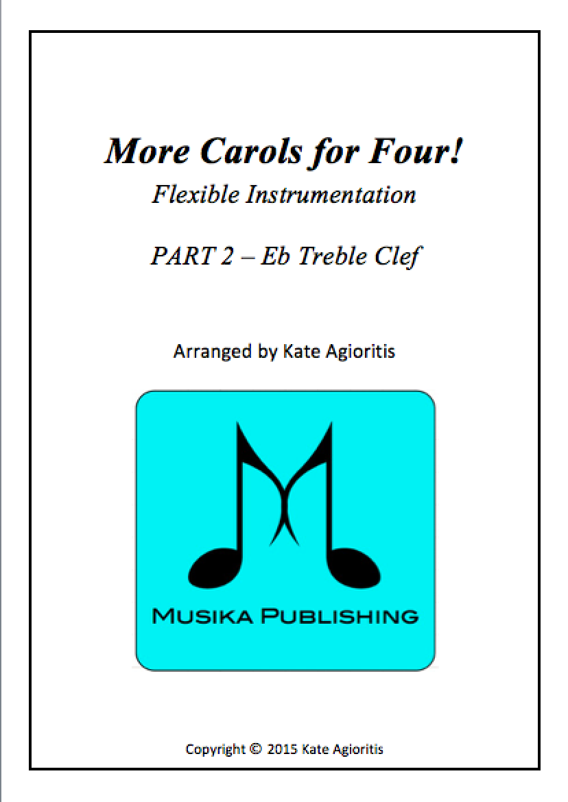 More Carols for Four Part 2- Eb Treble Clef