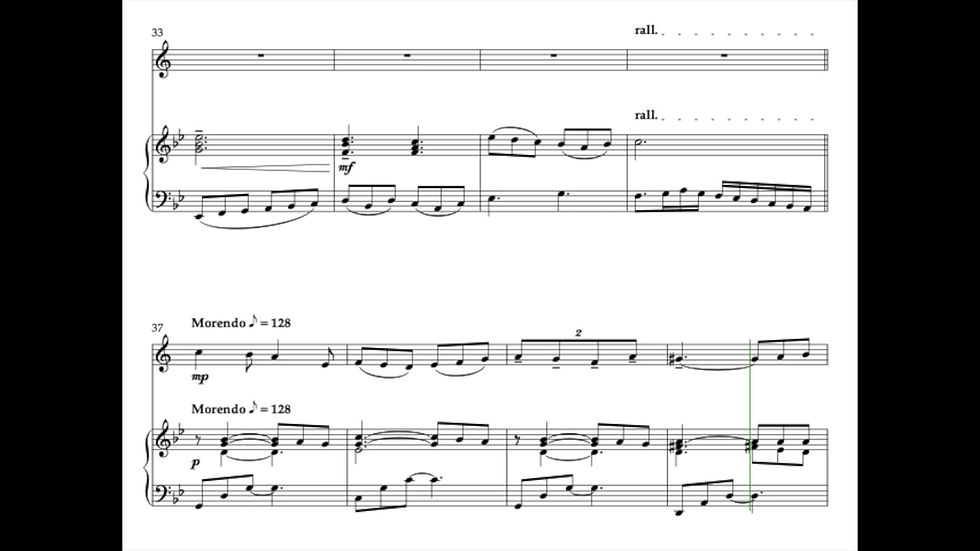 Thumbnail: As the Breeze Flies Through | Solo Clarinet with Piano
