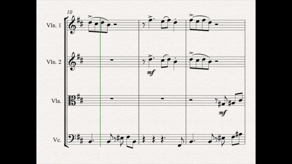 Thumbnail: Carol of the Bells (Jazz) - String Quartet